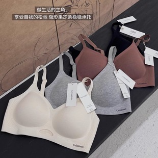 软提拉承托无痕内衣女小胸聚拢收副乳无钢圈美背女士运动文胸薄款