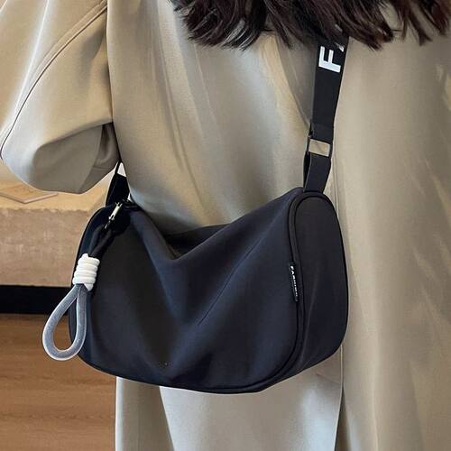 斜挎包包女款女式2026新款大容量通勤帆布包单肩女包牛津布托特包