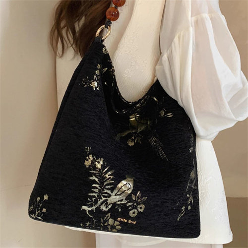 新中式国风包包女2025新款潮夏季通勤腋下帆布包古风大容量托特包,箱包皮具/热销女包/男包,托特包,淘宝优惠券,粉丝福利购,淘宝优惠卷