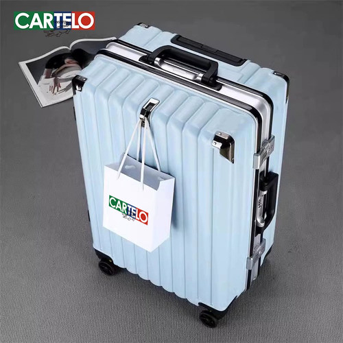 卡帝乐pvc万向轮防爆耐磨行李箱