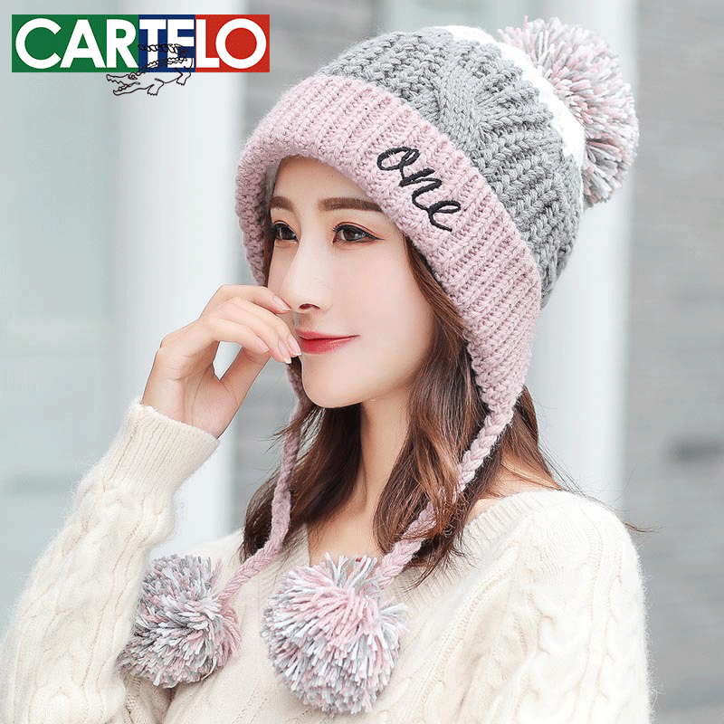 帽子女秋冬季2024新款时尚百搭