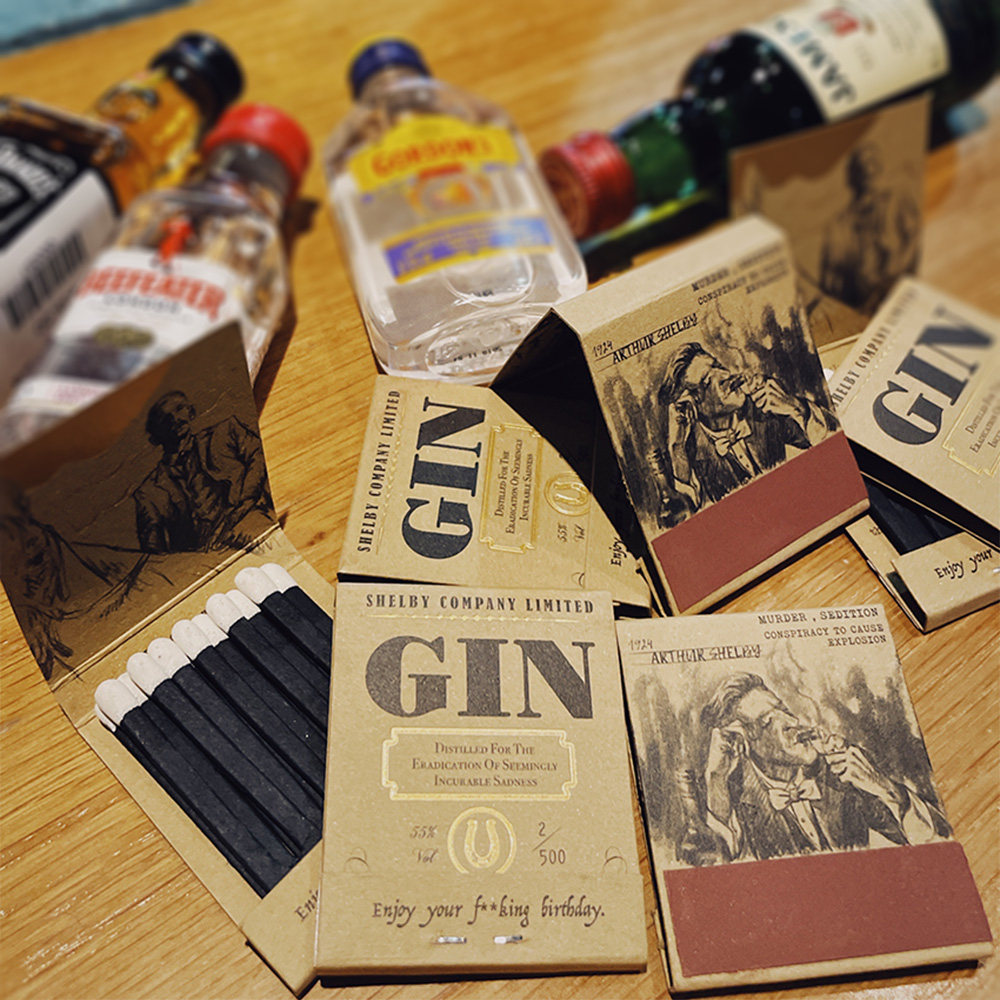 江边样子 | nts 原创复古 艺术火柴定制 浴血黑帮 peaky blinders