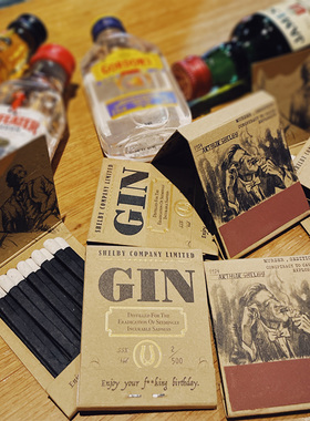 江边样子 | NTS 原创复古 艺术火柴定制 浴血黑帮 peaky blinders