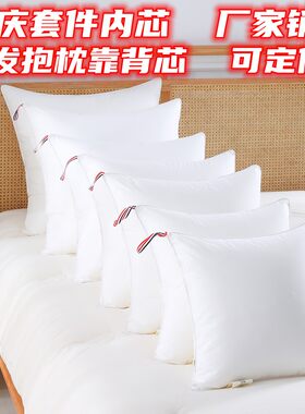 沙发枕头十字绣内胆靠垫芯包邮