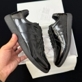 All Black Shiny Leather