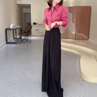 今年流行特惠25261大爱美依缘2025春季 新款 女神范长袖 Polo领衬衫