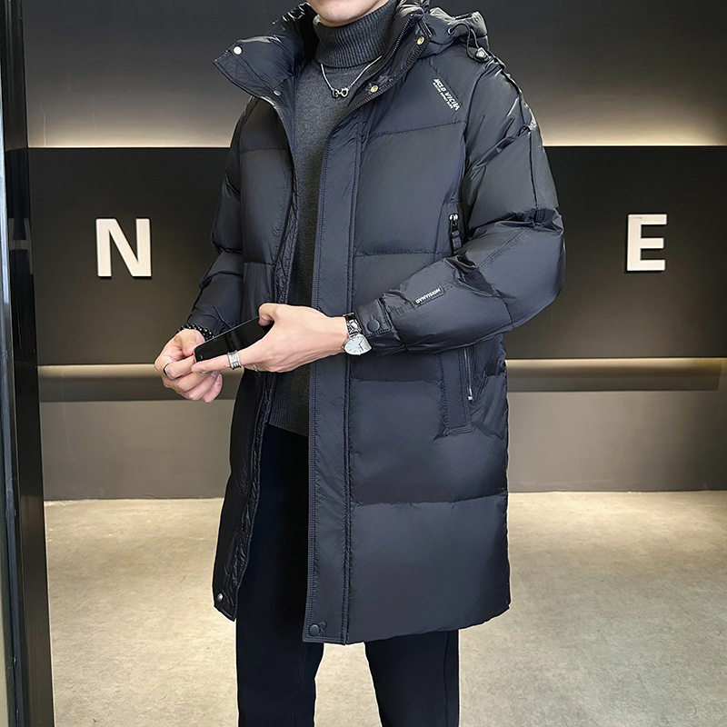 今年流行特惠潮牌2025中长款羽绒服男冬季连帽加厚潮新款帅气纯色,男装,羽绒服,淘宝优惠券,粉丝福利购,淘宝优惠卷