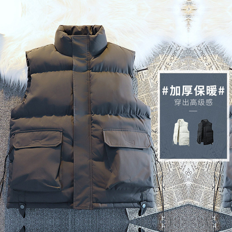 今年流行特惠秋冬季加绒加厚马甲男士宽松大码坎肩保暖背心潮流立,男装,常规马甲,淘宝优惠券,粉丝福利购,淘宝优惠卷