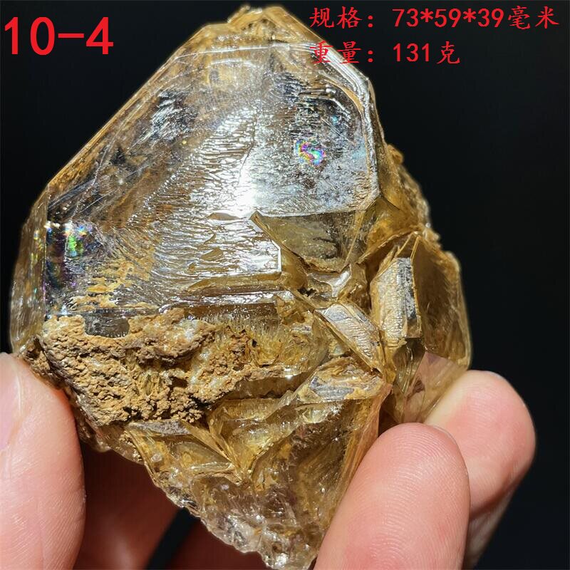 천연 파키스탄 노란색 네일 창 해골 크리스탈 원시 돌 장식 세미 귀중한 미네랄 크리스탈 표본 이상한 돌