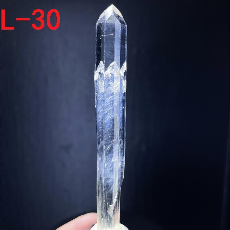 천연 콜롬비아 LIMLEA 도로 크리스탈 블루 바늘 실버 마운틴 DIY 광물 표본 거친 돌 컬렉션 장식품