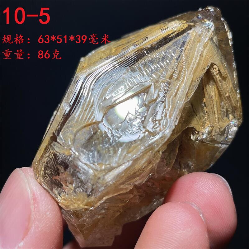 천연 파키스탄 노란색 네일 창 해골 크리스탈 원시 돌 장식 세미 귀중한 미네랄 크리스탈 표본 이상한 돌