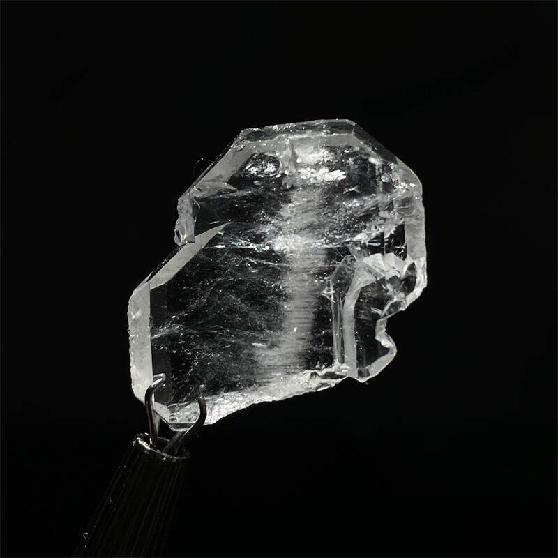 천연 파키스탄 시스루 스티치 크리스탈 DIY 펜던트 쥬얼리 원시 석재 미네랄 크리스탈 표본 장난감 장식품