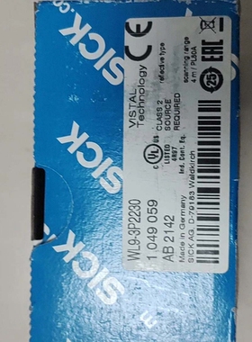 SICK西克光电传感器WL9-3P2230，1049059 ~议价