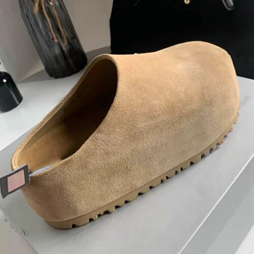 增高厚底勃肯鞋包头半拖鞋女单鞋