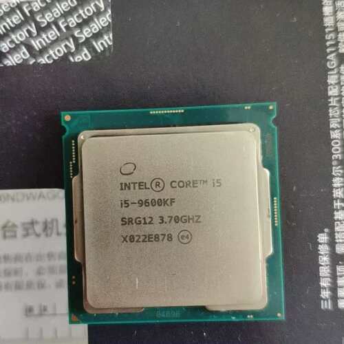 {议价}I5 9600kf盒装功能正常