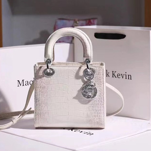 喜马拉雅女包戴妃手提女包2026夏季高品质奢华名媛手提斜挎白色包