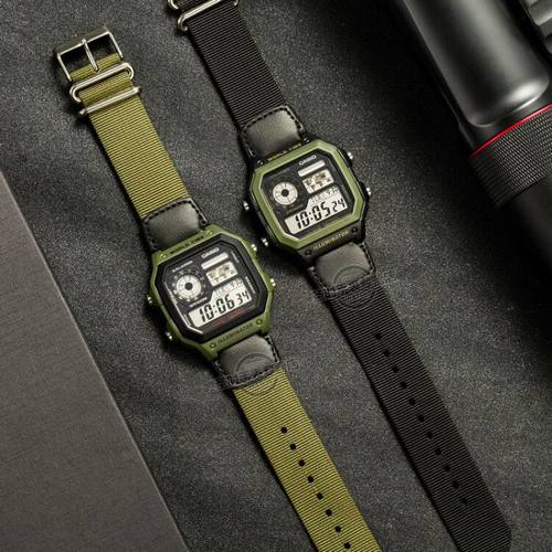 卡西欧方形户外多功能运动手表