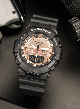 卡西欧手表男g shock运动防水新版GA-800MMC-1A