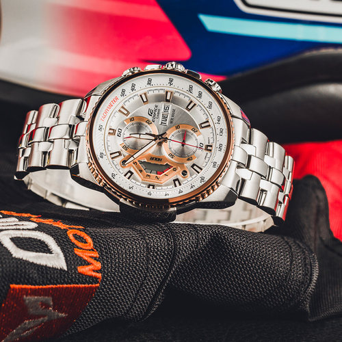 卡西欧casio防水三眼运动手表