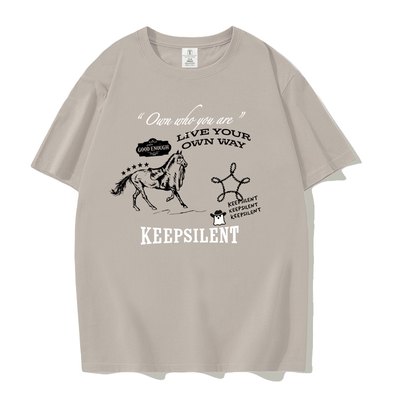 泰剧lingorm邝玲玲keepsilent新品陈美玲同款短袖T恤男女2026新款