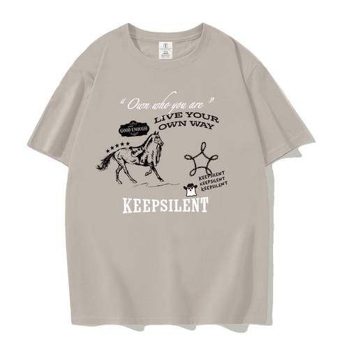 泰剧lingorm邝玲玲keepsilent新品陈美玲同款短袖T恤男女2026新款