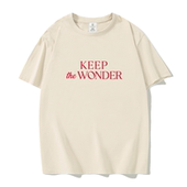 the WONDER陈美玲同款 短袖 泰剧lingorm邝玲玲KEEP T恤男女2026款