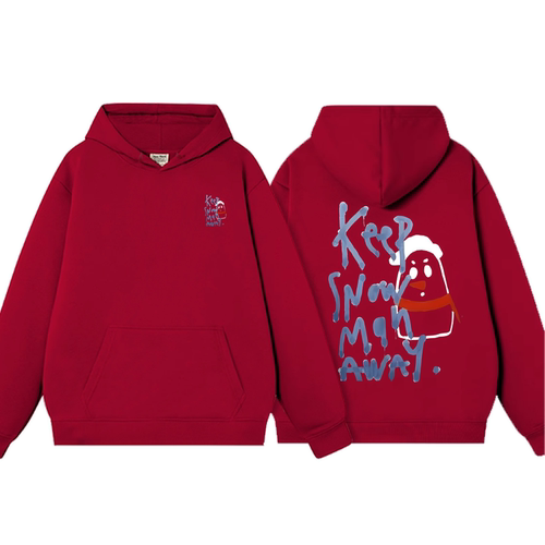 泰剧lingorm邝玲玲keepsilent陈美玲同款2025秋冬宽松连帽卫衣女