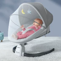 Скарберберский артефакт на младенца Кресло-качалка на младенца Встряхивая кровать детские Электрический слайд со сном и успокаивающим стулом, чтобы уговорить спать