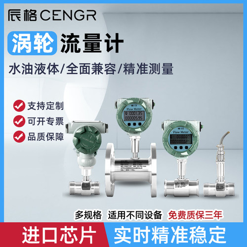 LWGY100液体流量计计流量涡轮计流量气体计流量污水CNG计流量电磁