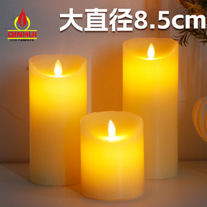 直径摇摆仿真石蜡酒吧婚庆引路灯