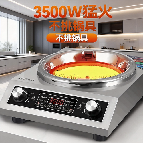 新品大功率平凹面超晶电陶炉