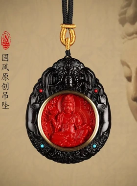 本命佛吊坠朱砂守护神佛牌