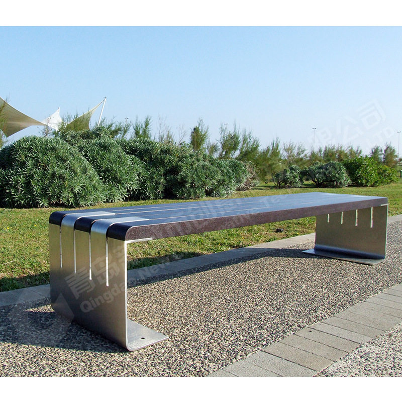 不锈钢坐凳公园凳创意公园椅户外座椅商场商业街休闲椅广场等候椅