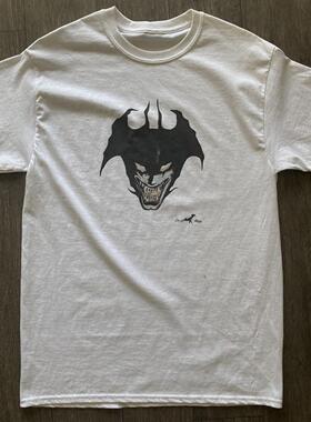 精选好物推荐 暗黑动漫恶魔人Devilman复古哥特风男女款短袖t恤