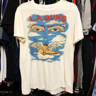 Guns 男女情侣T恤衫 Ballad Jayne欧美重金属摇滚乐队短袖 L.A.