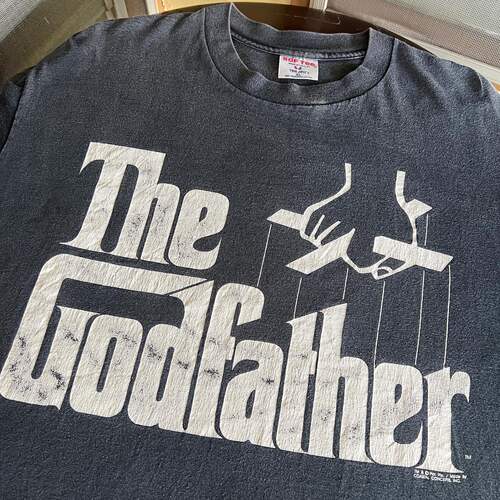 精选好物推荐 The Godfather经典电影美式街头风短袖T恤简约百搭