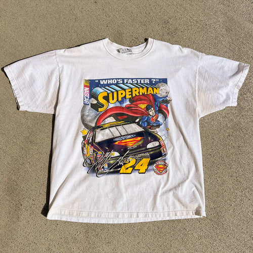Rare vintage DC universe Adventure anime T-shirt 短袖t恤