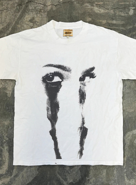 00s Plus-size punk style 男女宽松oversize重磅大码短袖t恤