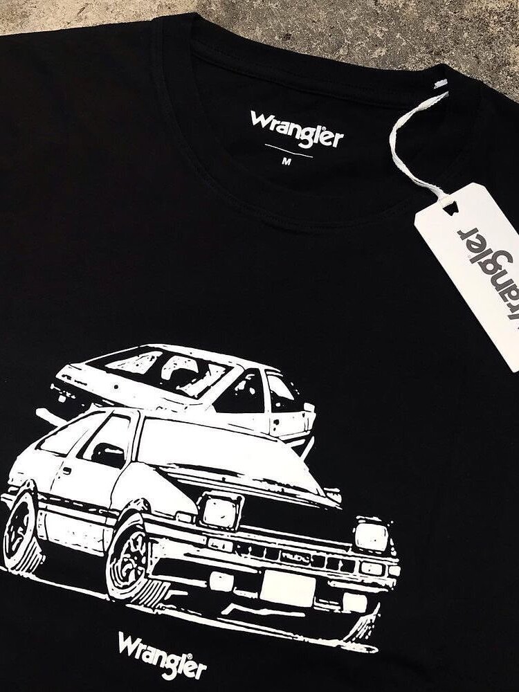 아미 카키 심플 크리에이티브 선화 자동차 빈티지 센스 플러스 사이즈 여름 반팔 티셔츠 인 트렌드