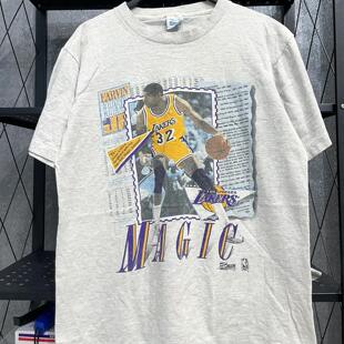 短袖 精选好物推荐 Lakers高街男女款 Angeles t恤 洛杉矶湖人队Los