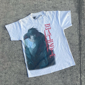 Death Note vintage 死亡笔记夜神月Small design shirt短袖 t恤