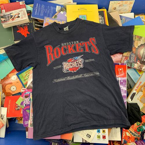 Houston Rockets休斯顿火箭队美式Famous team T-shirt短袖t恤