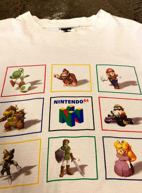 精选好物推荐！美式复古男女同款oversize设计感小众短袖T恤