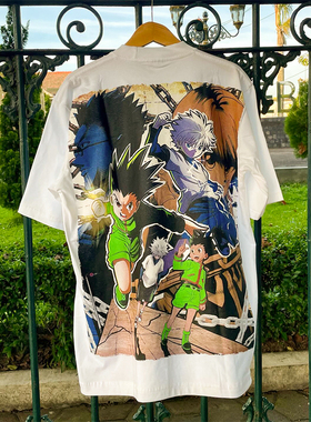 Killua Zoldyck Hunter X Hunter T-shirt短袖t恤 White Vintage