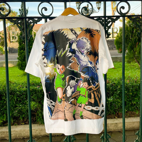 Killua Zoldyck Hunter X Hunter T-shirt短袖t恤 White Vintage
