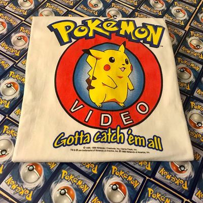 精选好物推荐 经典日系卡通Pikachu皮卡丘创意男女同款短袖t恤