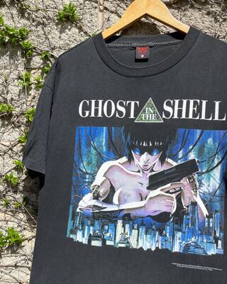 Ghost in the Shell攻壳机动队Rare vintage古着感T-shirt短袖t恤