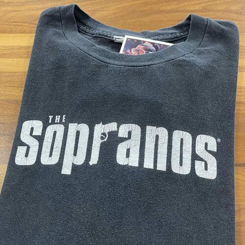 精选好物推荐 The Sopranos黑道家族美式复古暗黑元素小众短袖T恤