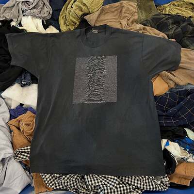 精选好物推荐 Joy Division快乐小分队高街朋克乐队情侣款短袖t恤