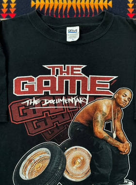 精选好物推荐！ The Game–The Documentary说唱短袖T恤男女同款